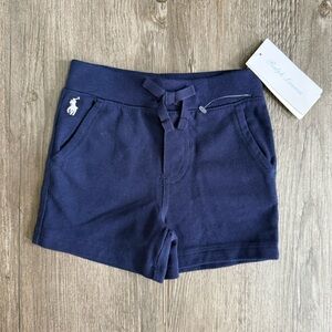 Ralph Lauren Baby Navy Logo Shorts
